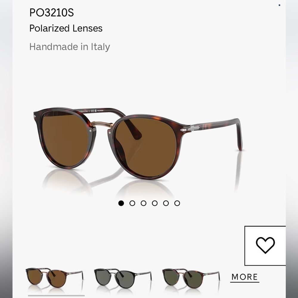 Good as new Persol Typewriter Collection Polarized sunglasses